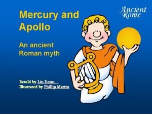 Mercury and apollo myth