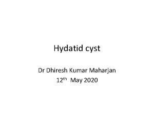 Hydatid cyst