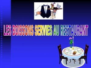 Groupes de boissons