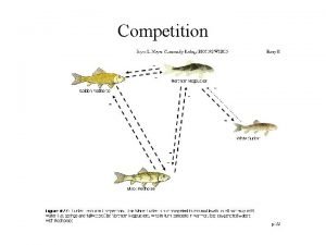 Competition Competition is an interaction between individuals brought
