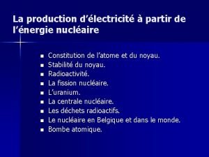 Centrale nucléaire schéma
