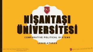 NANTAI NVERSTES COMPARATIVE POLITICAL SYSTEMS LEGISLATURES ktisadi dari