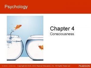 Psychology chapter 4 consciousness