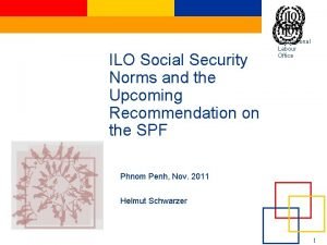Minimum social security benefit