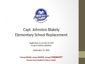 Blakely elementary school