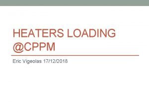 HEATERS LOADING CPPM Eric Vigeolas 17122018 Stycast 2850