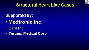 Medtronic structural heart