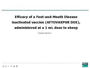 Aftovaxpur vaccine