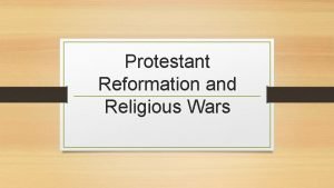 What do protestants believe