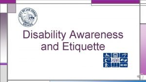 Objectives of disability awareness