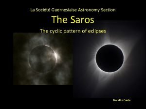 The two eclipses
