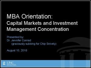 Mba investment management concentration