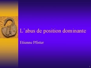 Etienne pfister