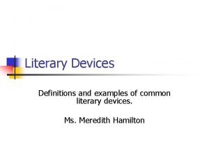Example of alliteration Example of alliteration