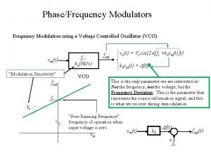 Stfc frequency modulators mk2 Stfc frequency modulators mk2