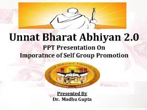 Self help group ppt presentation
