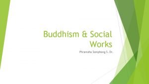 Buddhism Social Works Phramaha Somphong S Dr Buddhism