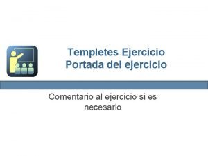 Portada de ejercicio