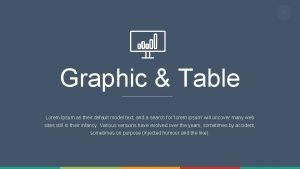 Lorem ipsum table Lorem ipsum table
