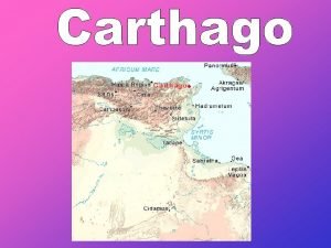De geschiedenis van Carthago Laag 1 Feniciers de