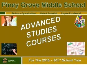 Piney Grove Middle School Embrace Opportunities Unlock Potential