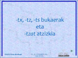 Tsu atzizkia