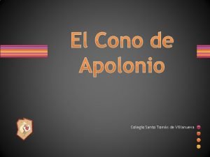 Aportaciones de apolonio