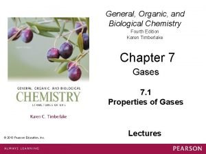 General Organic and Biological Chemistry Fourth Edition Karen