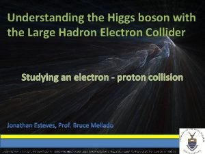 Understanding the Higgs boson with the Large Hadron