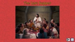 The Last Supper R2 S01 Learning Intentions The