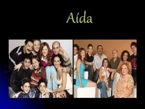 Personajes secundarios aida