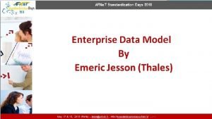 Enterprise data model