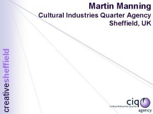 Sheffield cultural industries quarter