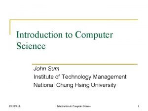 John sum John sum