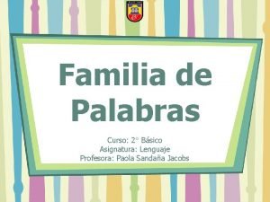 Familia de la palabra zapato