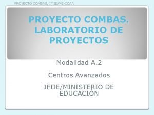 Proyecto combas