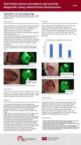 Oral lichen planus prevalence and severity diagnostic using