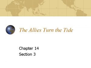 Turn the tide chapter 1