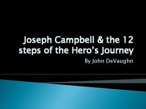 12 steps of a hero's journey