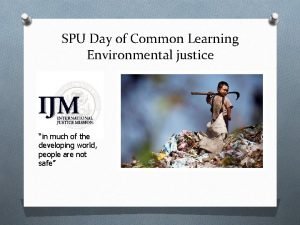 Spu day of common learning