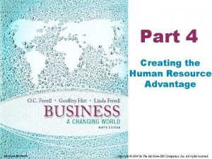 Human resource advantage