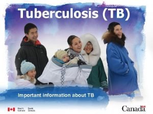 Objectives of tuberculosis