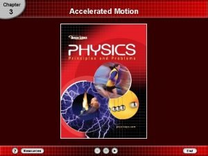 Chapter 3 accelerated motion