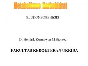 Glukoneogenesis