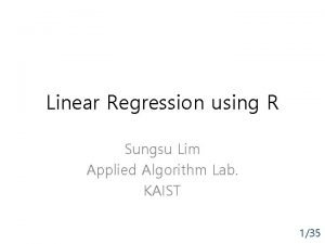 Multiple linear regression variance