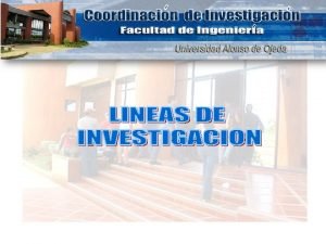 LINEAS MATRICES DE INVESTIGACION SISTEMAS DE PRODUCCION EVALUACION