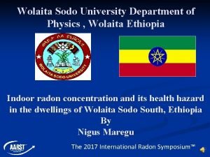 Wolaita sodo university departments