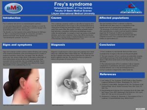 Frey syndrome symptoms