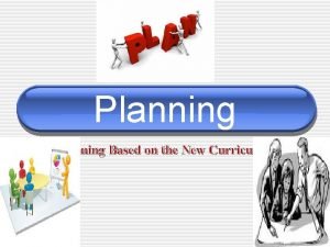 Curriculum planning