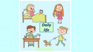 Daily routine watch tv